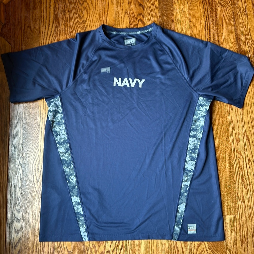 Soffe Men’s NAVY Short Sleeve Navy Blue T-shirt